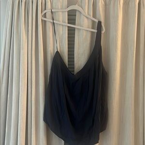Old Navy Navy One Shoulder Camisole Top NWT